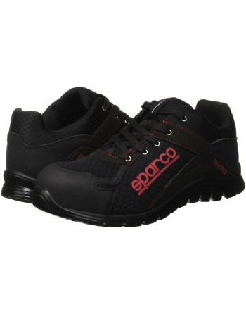 Sicherheits-Schuhe Sparco Practice Nigel (38) Schwarz Rot