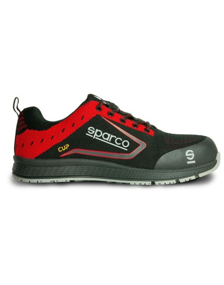 Scarpe di Sicurezza Sparco Cup Albert (41) Nero Rosso