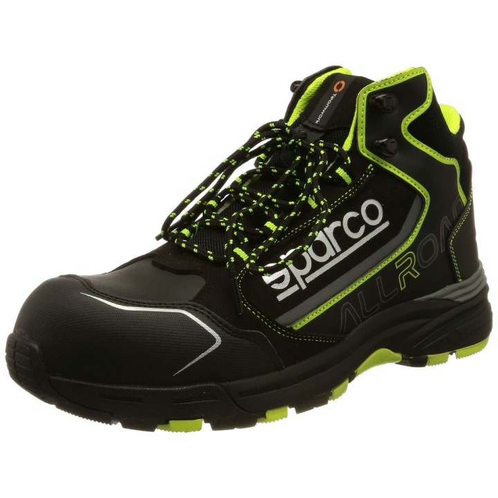 Sicherheits-Schuhe Sparco Allroad-H Motegi Schwarz Gelb 42