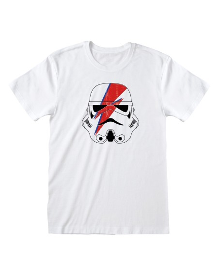 Unisex Short Sleeve T-Shirt Star Wars Ziggy Stormtrooper White