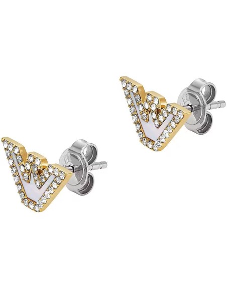Pendientes Mujer Emporio Armani EAGLE LOGO Acero Inoxidable