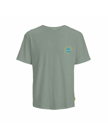 Maglia a Maniche Corte per Bambini Jack & Jones Jcofast Print Tee Ss  Grigio