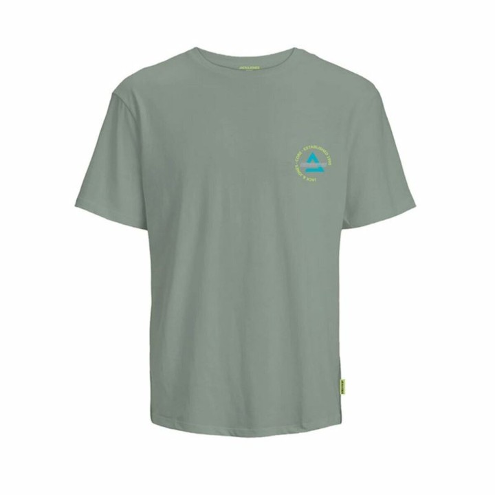 Maglia a Maniche Corte per Bambini Jack & Jones Jcofast Print Tee Ss  Grigio