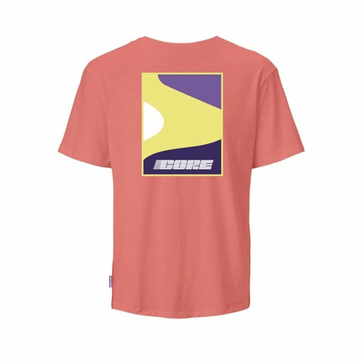 Maglia a Maniche Corte per Bambini Jack & Jones Jcofast Print Tee Ss  Arancio