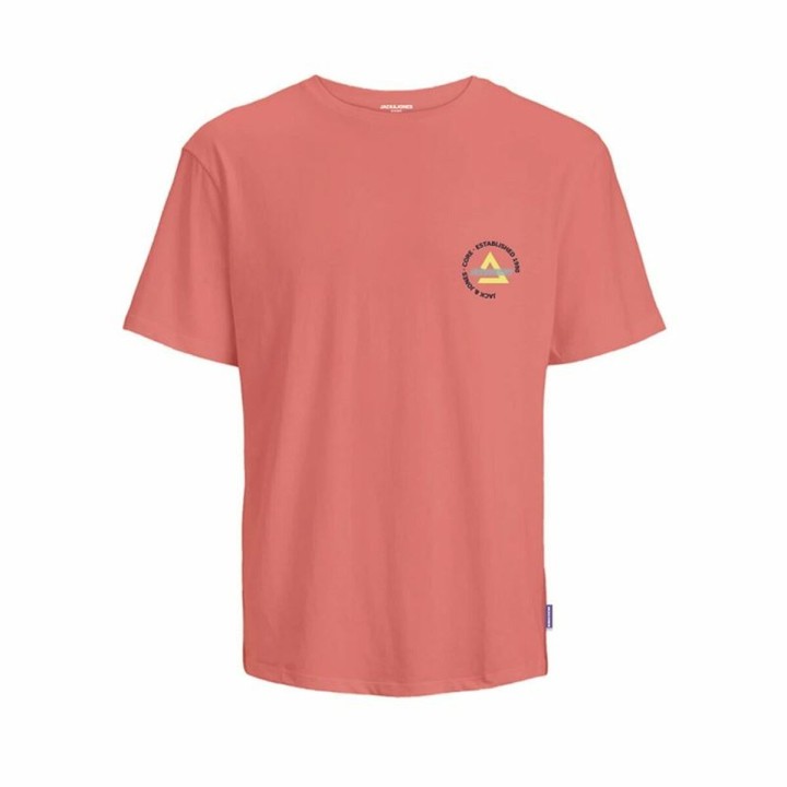 Børne Kortærmet T-shirt Jack & Jones Jcofast Print Tee Ss  Orange