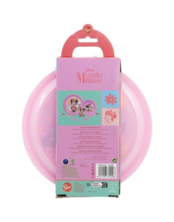Children’s Dinner Set Minnie Mouse CZ11312 Pink 5 Pieces