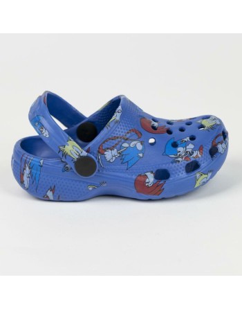 Zuecos de Playa Sonic Azul