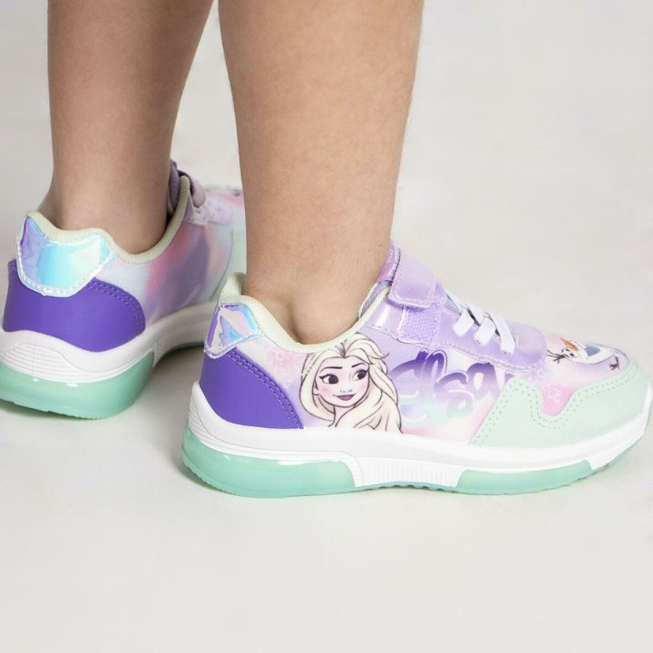 Jungen Sneaker Frozen Lila