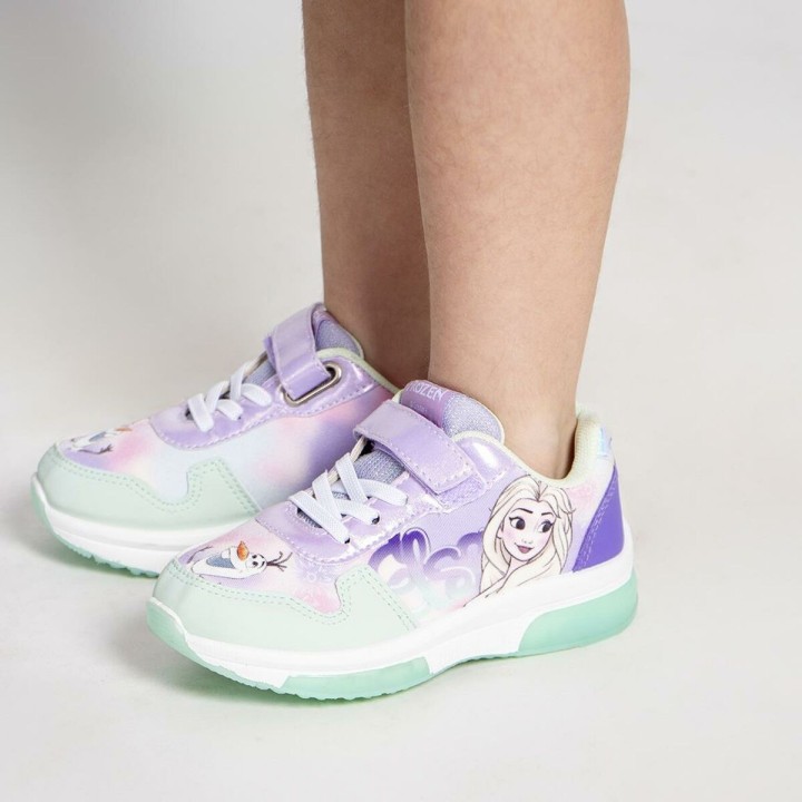Jungen Sneaker Frozen Lila