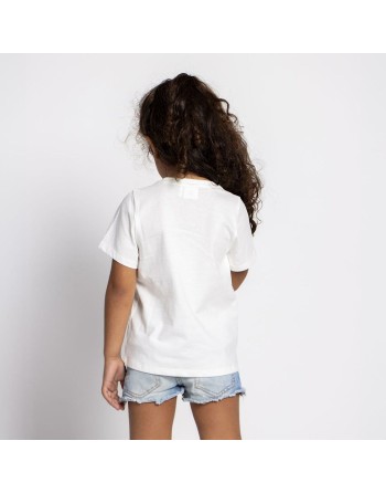 Maglia a Maniche Corte per Bambini Bluey Bianco