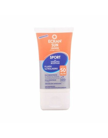 Protector Solar Fluido Sport Ecran Ecran Sunnique Sport SPF 50 (40 ml) Spf 50 40 ml