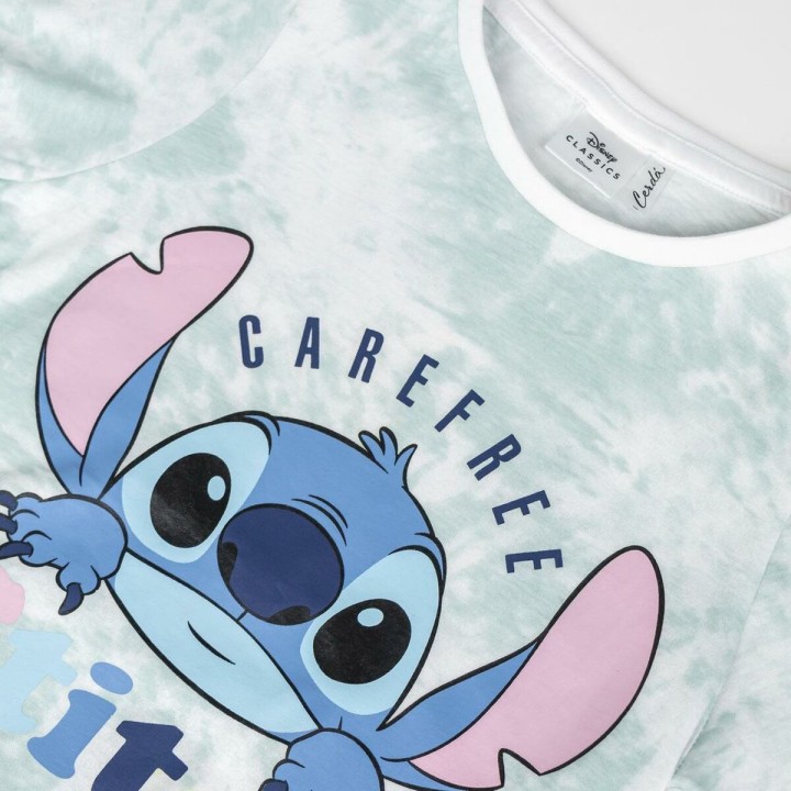 Børne Kortærmet T-shirt Stitch Multifarvet