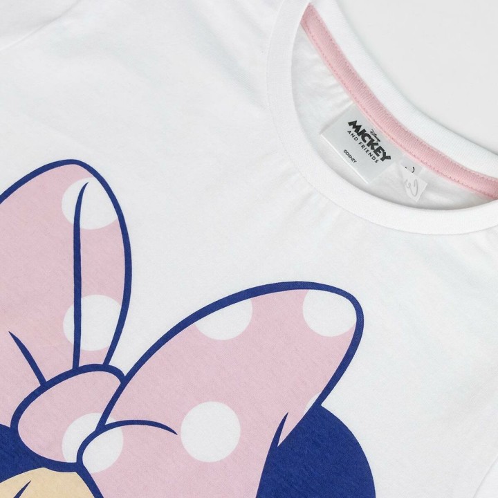 Pijama Infantil Minnie Mouse Rosa