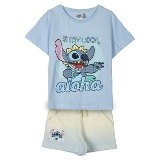 Nattøj Børns Stitch Lyseblå
