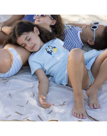 Robe Bluey Bleu clair