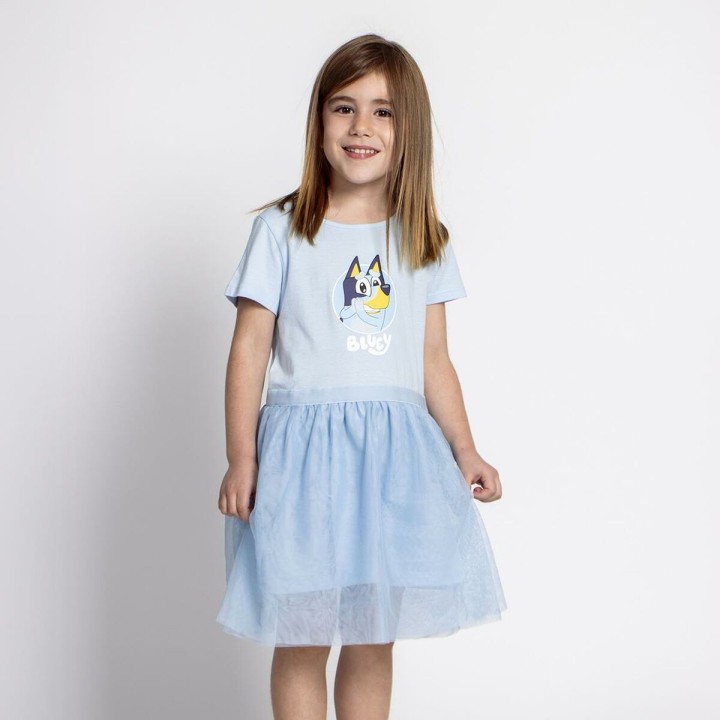 Kjole Bluey Lyseblå