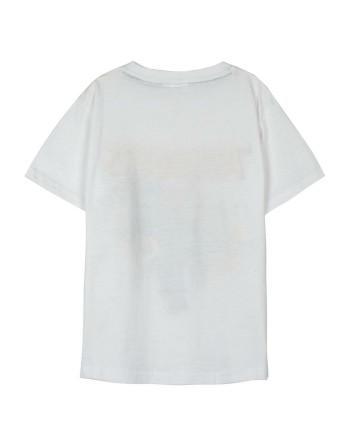 Maglia a Maniche Corte per Bambini Marvel Bianco