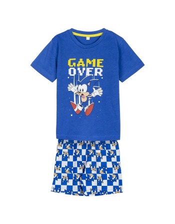 Pyjama Enfant Sonic Bleu
