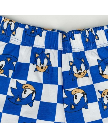 Schlafanzug Für Kinder Sonic Blau