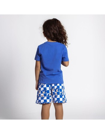 Pijama Infantil Sonic Azul