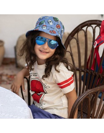 Gorro Infantil Marvel Azul (52 cm)