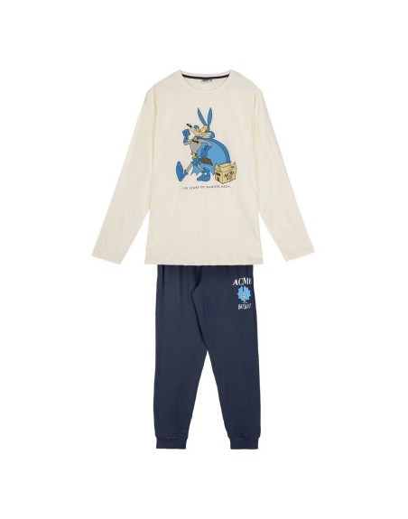 Schlafanzug Warner Bros Beige (Erwachsene)
