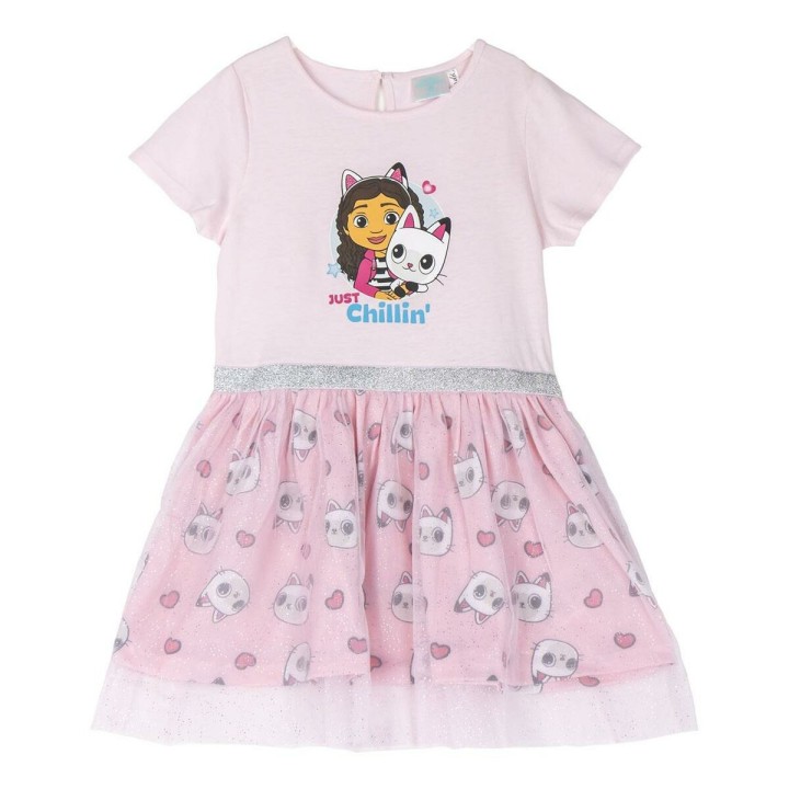 Kjole Gabby's Dollhouse Pink