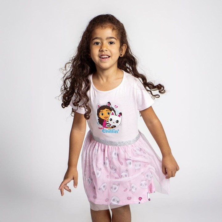 Kjole Gabby's Dollhouse Pink