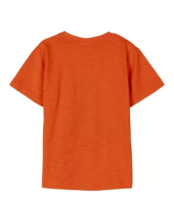 Maglia a Maniche Corte per Bambini Spider-Man Arancio