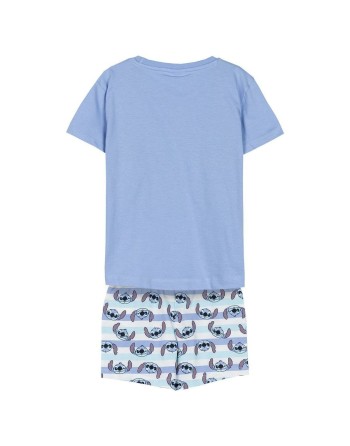Pijama Infantil Stitch Azul
