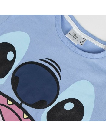 Pijama Infantil Stitch Azul