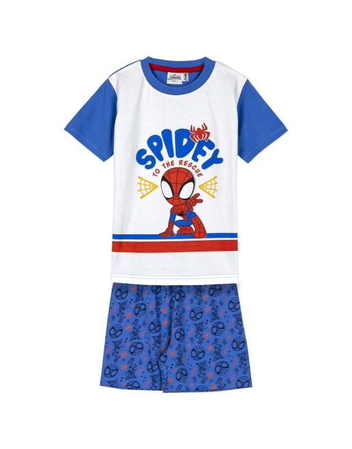 Pijama Infantil Spidey Azul