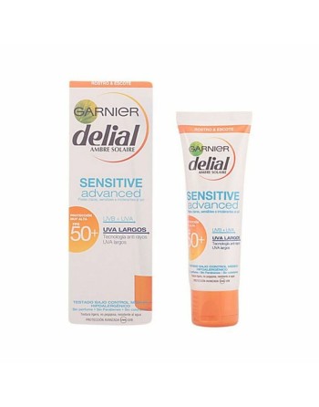 Protector Solar Facial Sensitive Delial SPF 50+ (50 ml) (Unisex) (50 ml)