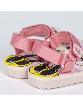 Sandalias Infantiles Minnie Mouse Rosa