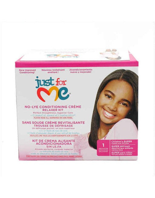 Traitement Capillaire Lissant Soft & Beautiful Soft & Beautiful Just For Me Relaxer Kit Super (226 g)