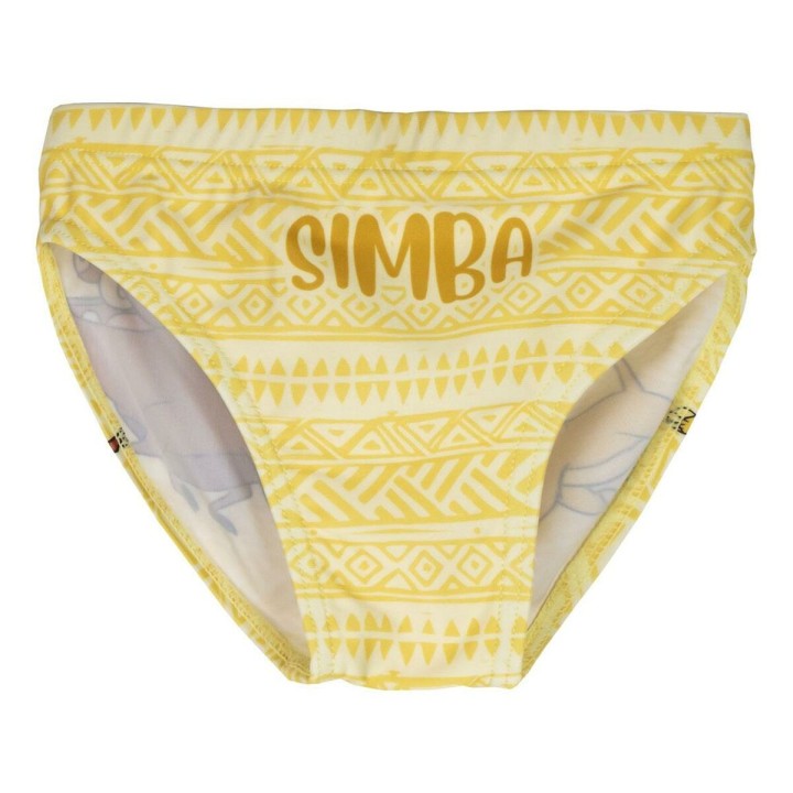 Costume da Bagno Bambino The Lion King Giallo