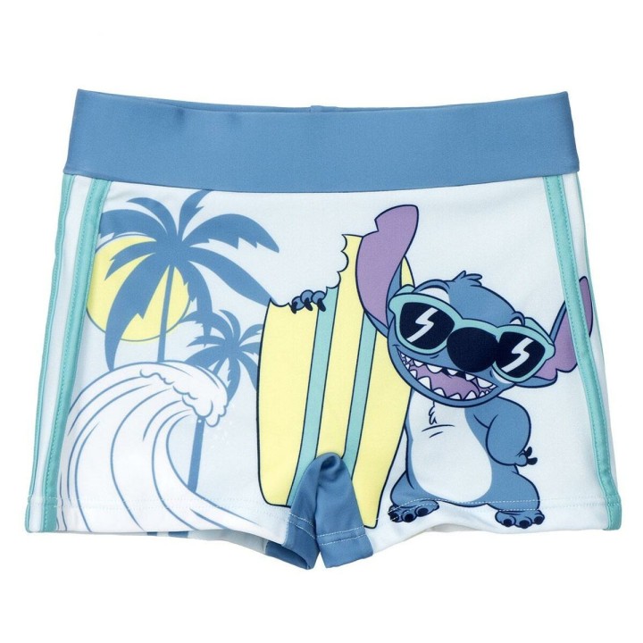 Drengebadebukserne Stitch Blå