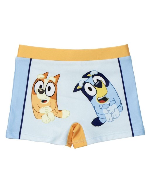 Boys Swim Shorts Bluey Light Blue