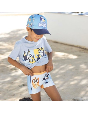 Boys Swim Shorts Bluey Light Blue