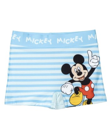 Bañador Boxer Para Niños Mickey Mouse Azul