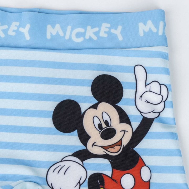 Drengebadebukserne Mickey Mouse Blå