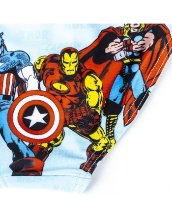 Jungen Badehose The Avengers Hellblau