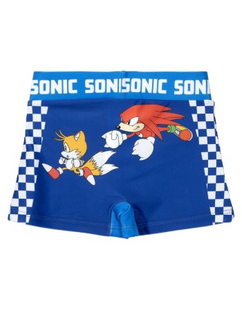 Costume da Bagno Boxer per Bambini Sonic Blu scuro