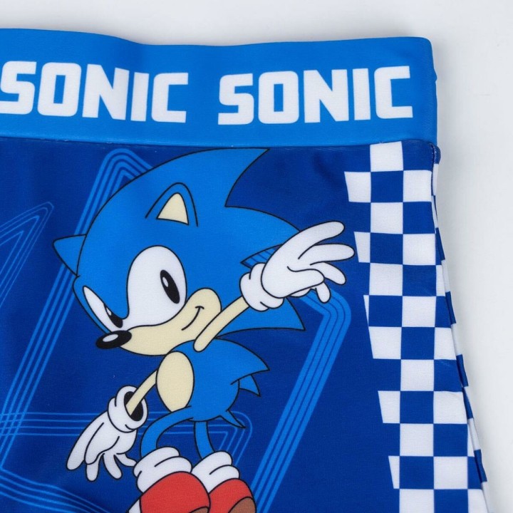 Drengebadebukserne Sonic Mørkeblå