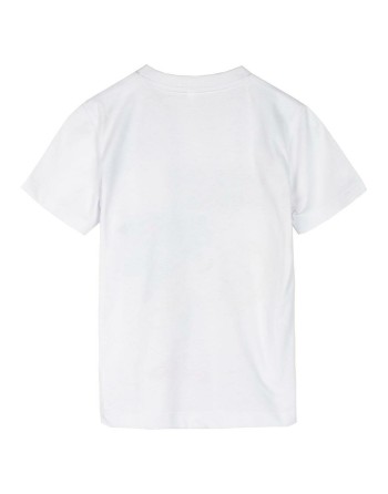 Maglia a Maniche Corte per Bambini Sonic Bianco
