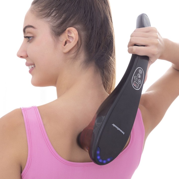 Genopladelig håndholdt massageapparat Masfin InnovaGoods