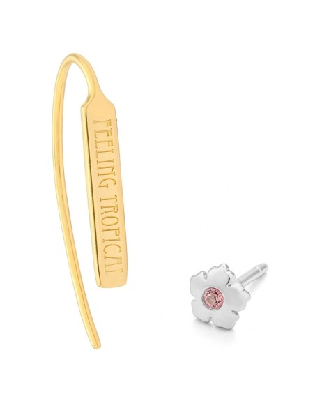 Boucles d´oreilles Femme Secrecy E8224CDAWW900 Argent 925 3 cm