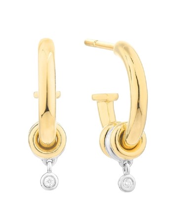 Pendientes Mujer Secrecy E8233CDAWW190 Plata de ley 1,5 cm
