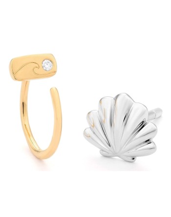 Pendientes Mujer Secrecy E8215CDAWW900 Plata de ley 1,5 cm