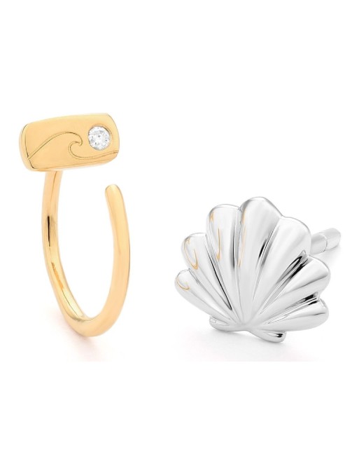 Orecchini Donna Secrecy E8215CDAWW900 Argento puro 1,5 cm